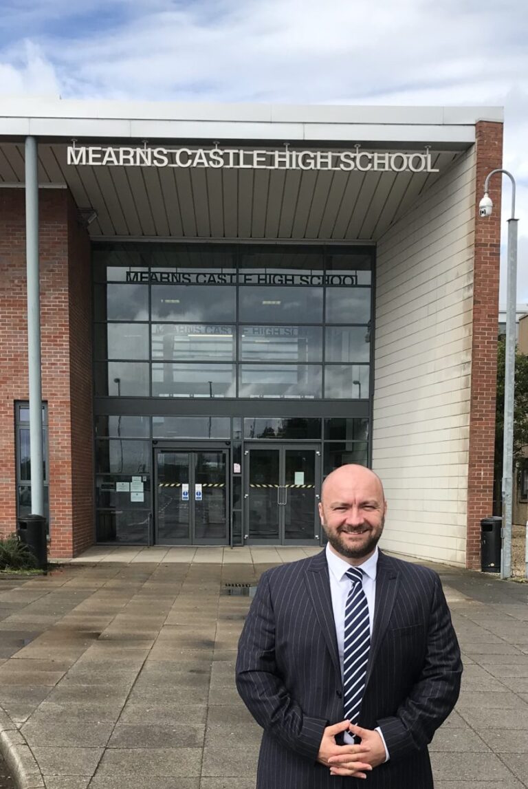 head teacher at mearns castle high 768x1147