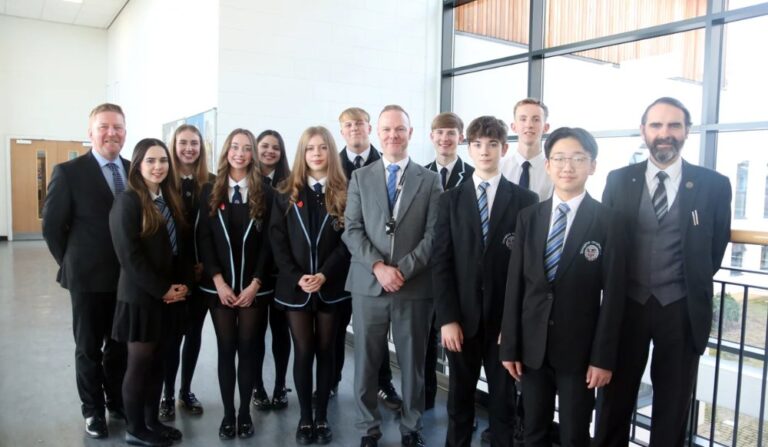 douglas academy staff and pupils 768x447